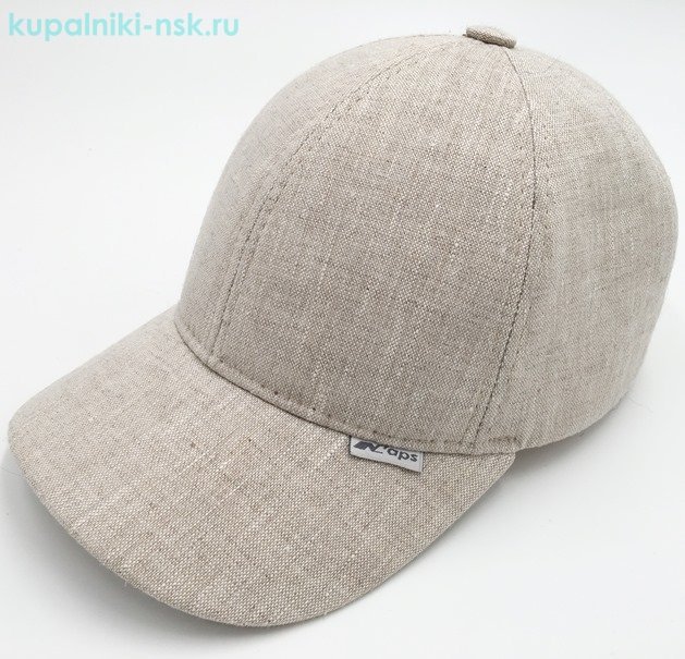 Бейсболка мужская лён (55-60)
