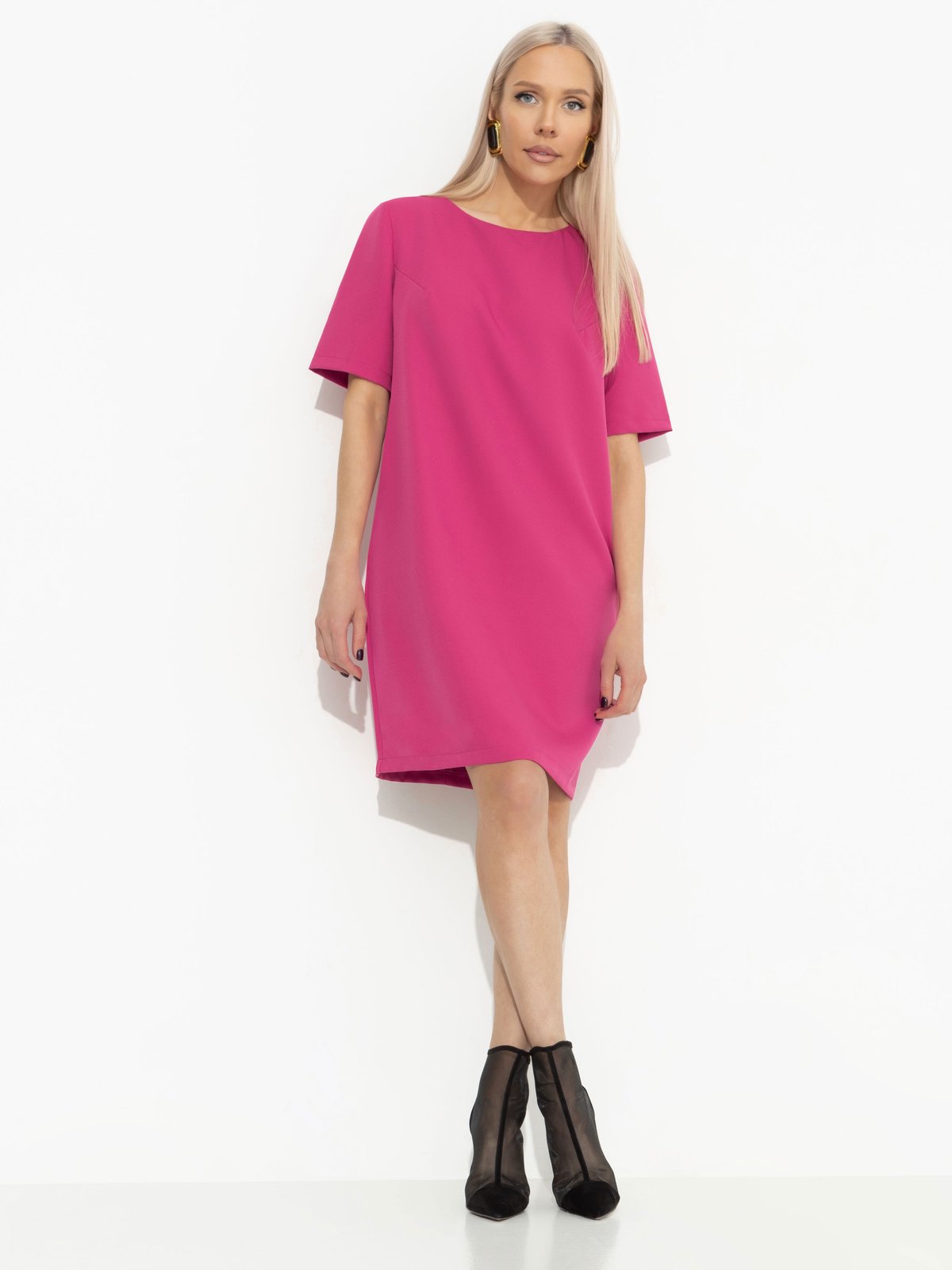 Платье Виртуальные будни (fuchsia)