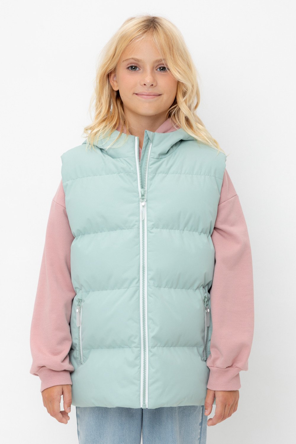 жилет для девочки