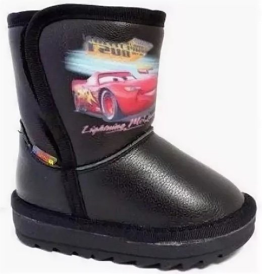 Угги для мальчика, черный