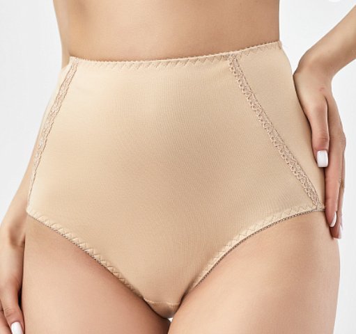 Трусы женские корректирующие из хлопка из полиамида