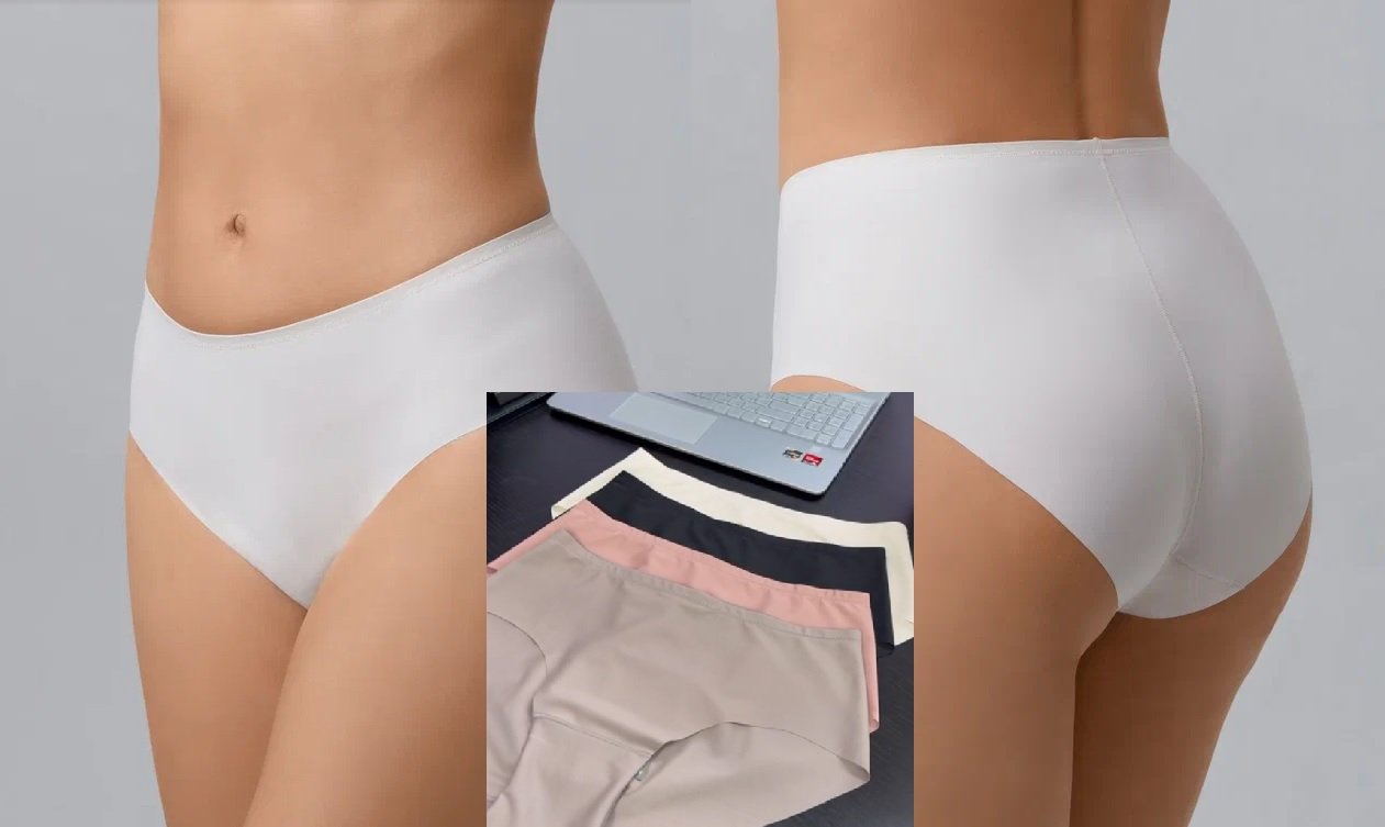 Трусы женские бесшовные из хлопка